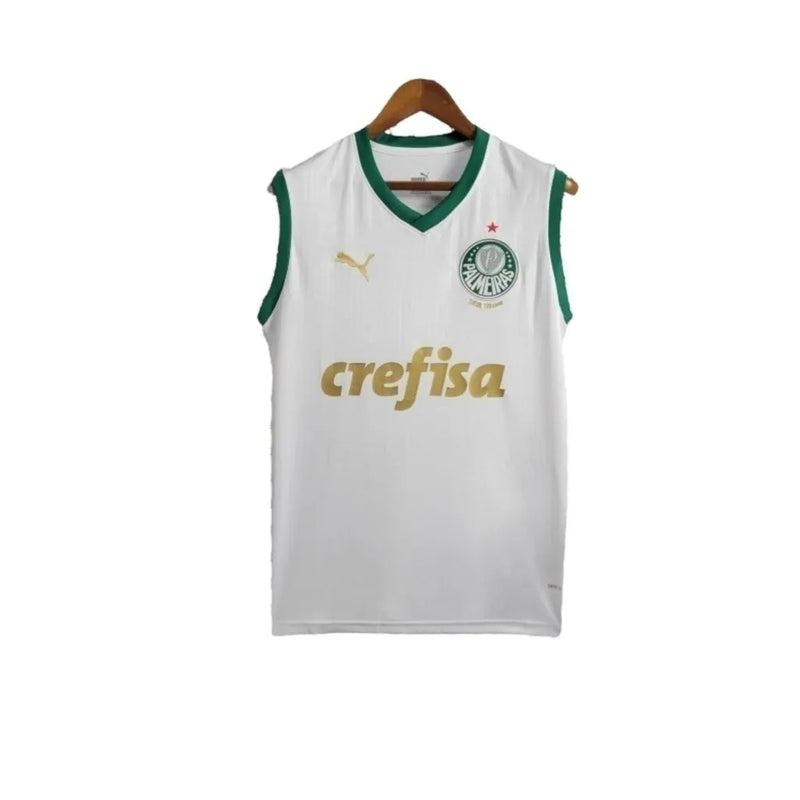 Camisa regata Palmeiras II 24/25 - Torcedor Puma Masculina - Branca