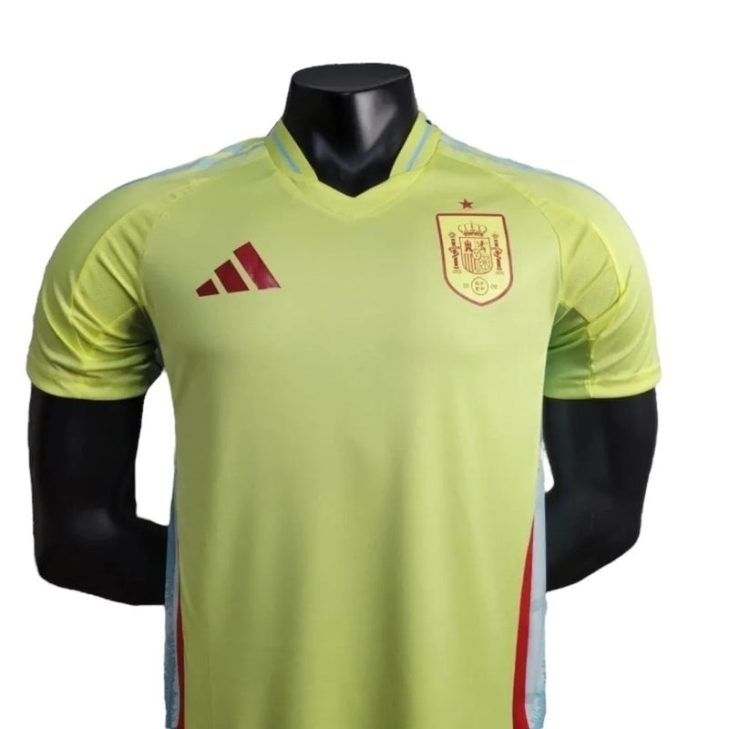 Camisa Seleção da Espanha II 24/25 - Jogador Adidas Masculina - Amarela