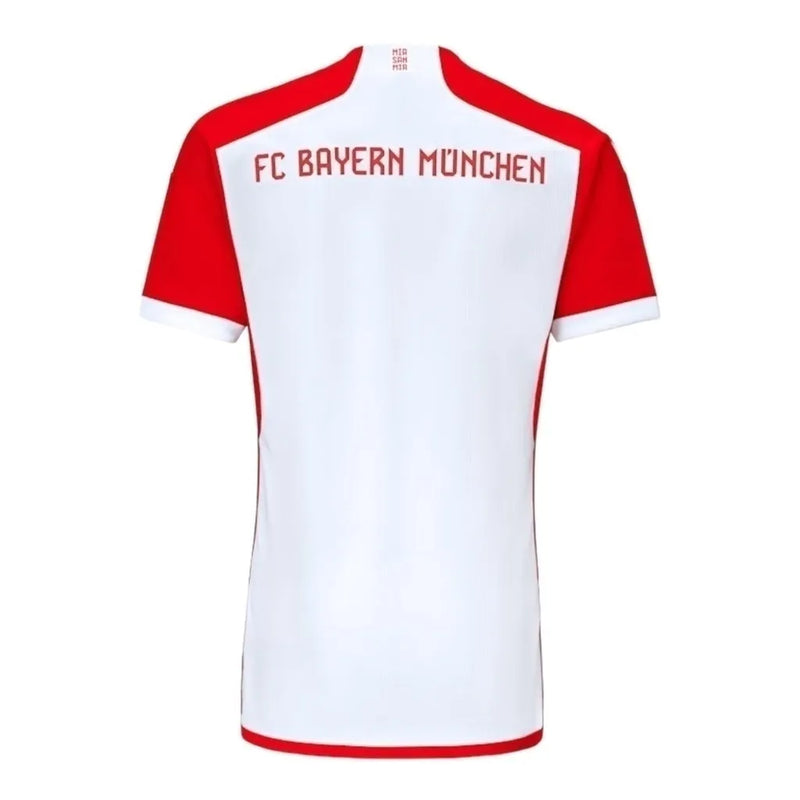 Camisa Bayern de Munique I 23/24 - Torcedor Adidas Feminina - Vermelha e branca