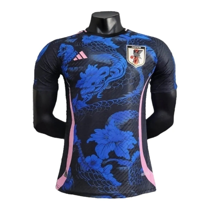 Camisa Japão Edição especial 24/25 - Jogador Adidas Masculina - Azul com detalhes em rosa