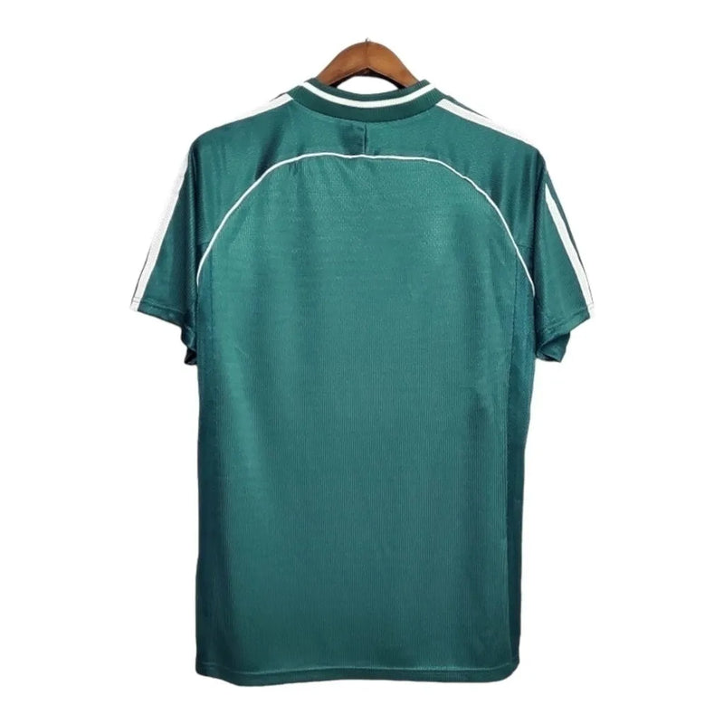 Camisa Retrô Seleção da Alemanha II 1998 - Masculina Adidas - Branca e verde