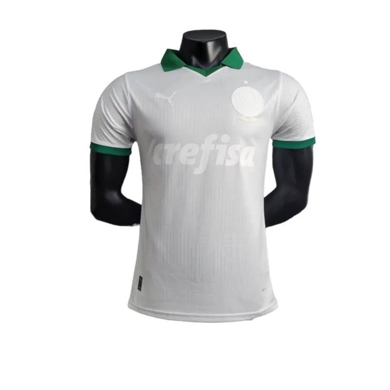 Camisa Palmeiras Edição especial 24/25 - Jogador Puma Masculina - Branca com detalhes em verde