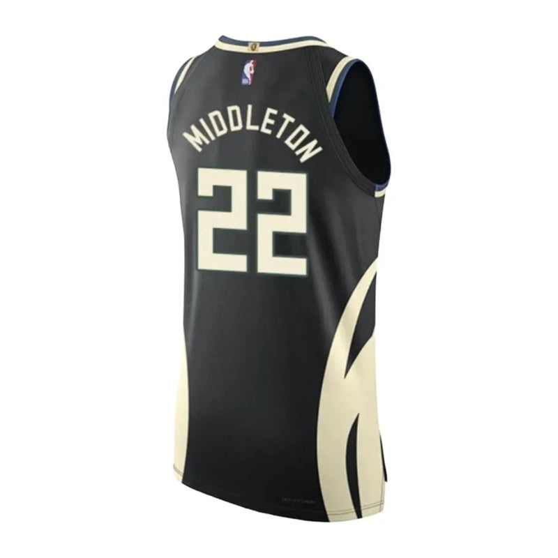 Camiseta Regata NBA Milwaukee Bucks 23/24 - Masculina Jordan - Preta