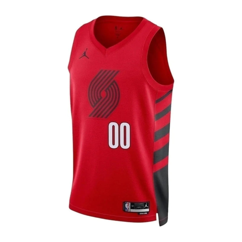 Camiseta Regata NBA Portland Trail Blazers 23/24 - Masculina Jordan - Vermelha