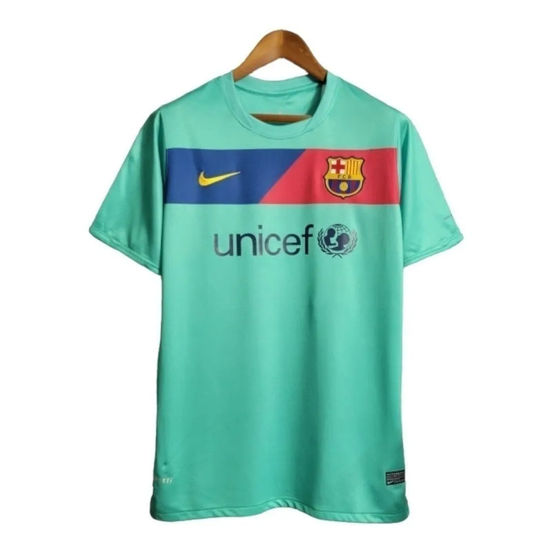 Camisa Retrô Barcelona II 10/11 - Masculina Nike - Verde