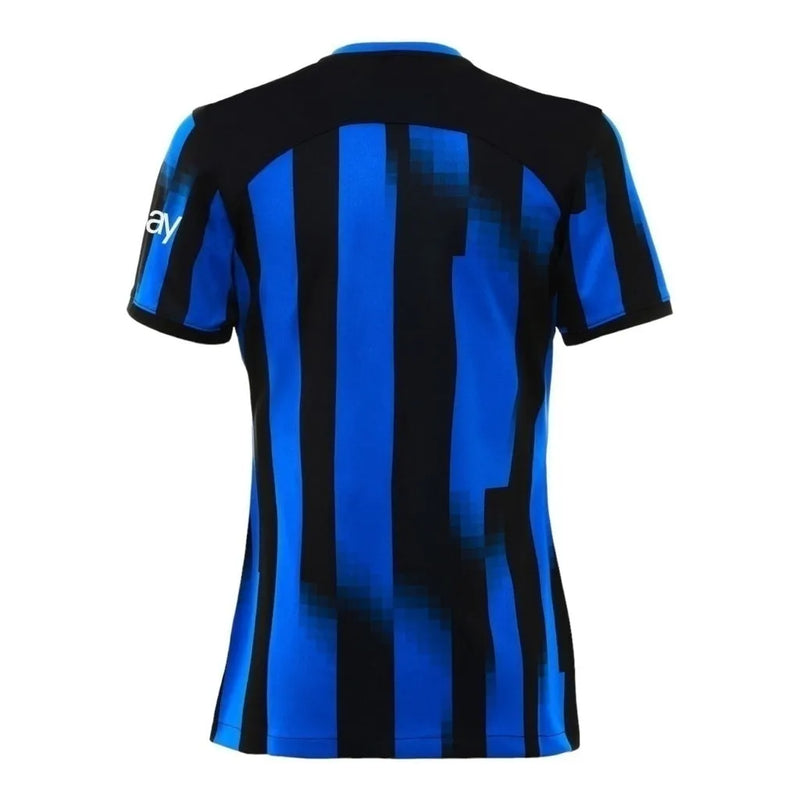 Camisa Inter de Milão I 23/24 - Torcedor Nike Feminina - Azul e preta