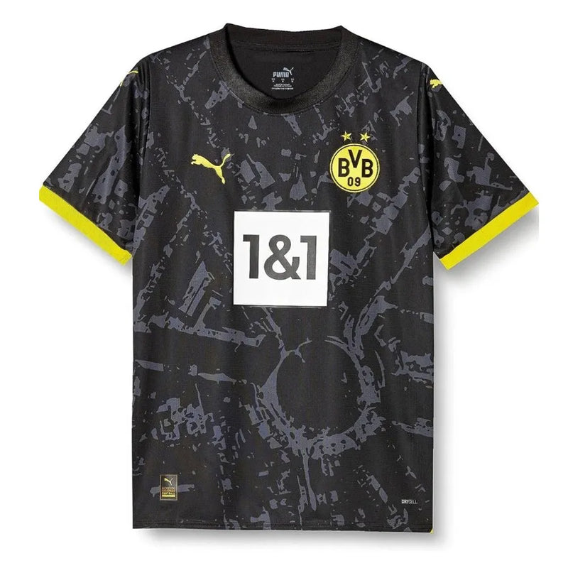 Camisa Borussia Dortmund II 23/24 - Torcedor Puma Masculina - Preta